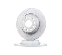 2x ATE PowerDisc Disque de frein Arrière pour VW Golf VI 3/5 portes (5K1)