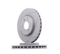 2x ATE PowerDisc Disque de frein Avant convient pour MERCEDES-BENZ SLK (R170)