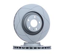 2x ATE PowerDisc Disque de frein Avant pour AUDI A6 C6 Avant (4F5) 347,0mm