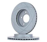 2x ATE PowerDisc Disque de frein Avant pour BMW 3 Berline (E46) 3 Coupé (E46)