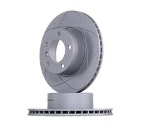 2x ATE PowerDisc Disque de frein Avant pour BMW 5 Berline (E39) 5 Touring (E39)