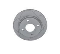 2x ATE PowerDisc Disque de frein Avant pour FORD Fiesta Mk3 3/5 portes (GFJ)