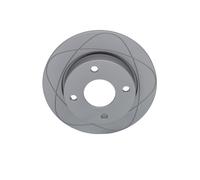 2x ATE PowerDisc Disque de frein Avant pour FORD Fiesta Mk4 3/5 portes 240mm