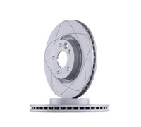 2x ATE PowerDisc Disque de frein Avant pour FORD Focus Mk3 5 portes (DYB)