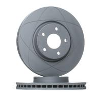 2x ATE PowerDisc Disque de frein Avant pour FORD Mondeo Mk4 Break (BA7) 300,0mm