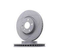 2x ATE PowerDisc Disque de frein Avant pour FORD S-Max Mk1 (WA6) 300,0mm