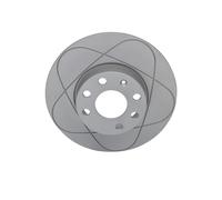 2x ATE PowerDisc Disque de frein Avant pour OPEL Astra G CC (T98) 256mm