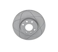 2x ATE PowerDisc Disque de frein Avant pour OPEL Astra G CC (T98) 256mm