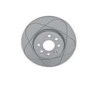 2x ATE PowerDisc Disque de frein Avant pour OPEL Astra H 3/5 portes (A04)