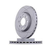 2x ATE PowerDisc Disque de frein Avant pour OPEL Corsa D 3/5 portes (S07)