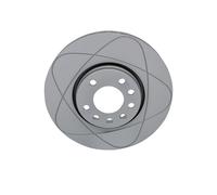 2x ATE PowerDisc Disque de frein Avant pour OPEL Vectra C Caravan (Z02) 302,0mm