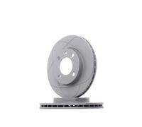 2x ATE PowerDisc Disque de frein Avant pour VW Golf II 3/5 portes (19E, 1G1)