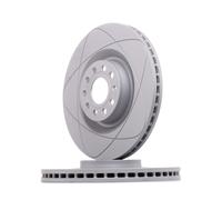 2x ATE PowerDisc Disque de frein Avant pour VW Golf VI 3/5 portes (5K1) 345,0mm