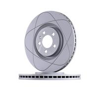 2x ATE PowerDisc Disque de frein Avant pour VW Polo V 3/5 portes (6R1, 6C1)