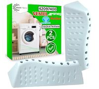 2x Aube Tambour Machine a Laver 140x47x41mm 42097400 pour Vestel pour Smeg