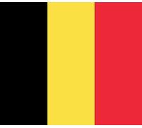 2x autocollant pour voiture " BELGIQUE - drapeau " 2x Car Sticker Belgium flag (env. 8x5 cm)