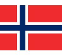 2x autocollant pour voiture " Norvège - drapeau " 2x Car Sticker Norway flag (env. 8x5 cm)