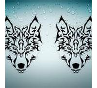 2x Autocollant Sticker Voiture Moto Loup Biker Wolf Motard No Club Tuning R2