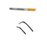 2x Balai d'essuie-glace avant plat 2800011225280 CONTINENTAL pour BMW RENAULT