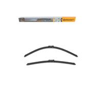 2x Balai d'essuie-glace avant plat 2800011229280 CONTINENTAL pour VOLVO FORD BMW
