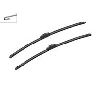 2x Balai d'essuie-glace avant plat 3 397 118 913 BOSCH pour CHRYSLER CITROËN