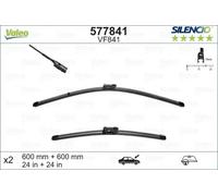 SWF Balai d'essuie-glace plat SB40 400 mm – Haute performance, Arrière, 1 balai