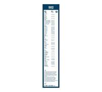 2x Balai d'essuie-glace avant sans spoiler 3 397 118 563 BOSCH pour VW PEUGEOT