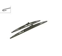 2x Balai d'essuie-glace avec spoiler 3 397 118 306 BOSCH pour RENAULT LANCIA KIA