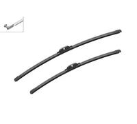 Bosch Balais d'Essuie-Glace Plats Aerotwin A957S, Longueur: 650mm/550mm - 1 Paire de Balais avant
