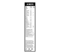 Balai d'essuie-glace BOSCH 3 397 007 863 2 pièces