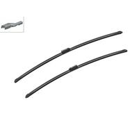 2x Balai d'essuie-glace plat 3 397 007 944 BOSCH pour CITROËN C4 PICASSO II