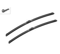 2x Balai d'essuie-glace plat 3 397 009 053 BOSCH pour MERCEDES-BENZ CLASSE C