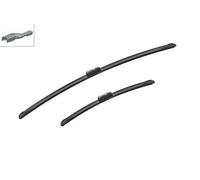 2x Balai d'essuie-glace plat 3 397 014 208 BOSCH pour TESLA JAGUAR OPEL FISKER