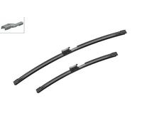 2x Balai d'essuie-glace plat 3 397 110 006 BOSCH pour VOLVO XC60 II