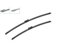 2x Balai d'essuie-glace plat 3 397 118 965 BOSCH pour PEUGEOT CITROËN OPEL