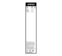 2x Balai d'essuie-glace plat 3 397 118 974 BOSCH pour VW SEAT JAC