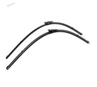 2x Balai d'essuie-glace plat DF-153 DENSO pour FORD TRANSIT CONNECT Monospace
