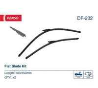 2x Balai d'essuie-glace plat DF-202 DENSO pour CITROËN C5 III C5 III Break