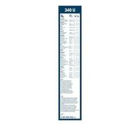 2x Balai d'essuie-glace sans spoiler 3 397 004 578 BOSCH pour LADA TOYOTA