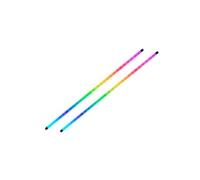 Mars Gaming MLT-TWO, 2x Neon ARGB LED Strips 400mm, 5V 3 Pin Compatible avec Hubs et MB ARGB, Kit Bandes LED Flexibles pour PC avec Multiples Possibilités, Montage Plug-and-Play Rapide et Facile