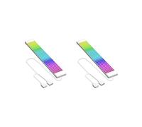 2X Bande LED RVB Carte de Synchronisation ARGB pour Alimentation D'Ordinateur Carte Graphique GPU ATX 24 Broches Boîtier de Câble 8 Broches X8