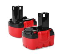2x Batterie 14.4V, 3000mAh, pour Bosch GWS 14.4V