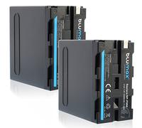 2X Batterie Blumax remplace Sony NP-F990 (cellules LG) / 10400mAh Li-ION 7.4V 77Wh Compatible avec Sony NP-F750 NP-F550 NP-F970 NP-F960