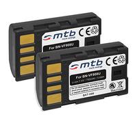 2X Batterie BN-VF808 Compatible avec JVC GR-D... / GZ-HD... / GZ-MG... / GZ-MS... / GY-HM100 / GS-TD1 - Voir liste!