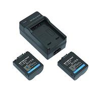 2X Batterie CGA CGR-S006 + chargeur pour Panasonic