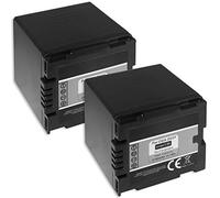 2X Batterie CGA-DU21 Compatible avec Panasonic NV-GS10, GS17, GS21, GS22, GS24, GS26...Voir descriptif