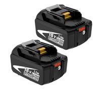 2X Batterie de Rechange pour Maki-TA Batterie 18V 5,5Ah BL1850 BL1860B BL1850 BL1840 BL1830 BL1820B BL1815 Compatibilité avec Les Outils électriques Goodexo