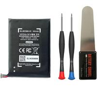 2X Batterie de Remplacement pour Contrôleur Joy-Con Switch, HAC-006 Batterie Li-ION Interne Rechargeable pour Nintendo Manette Joy Con Gauche et Droite avec Kit d'outils de Réparation