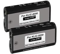 2X Batterie Klic-8000 Compatible avec Kodak Easyshare Z612, Z712 is, Z812 is, Z1012 is... Voir descriptif