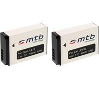 2X Batterie LP-E12 pour Canon 100D,EOS M Mirrorless,EOS Rebel SL1